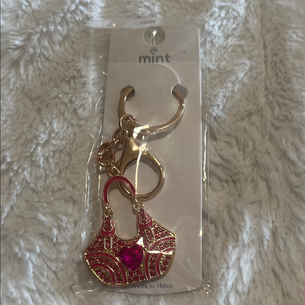 Mint Purse Key chain